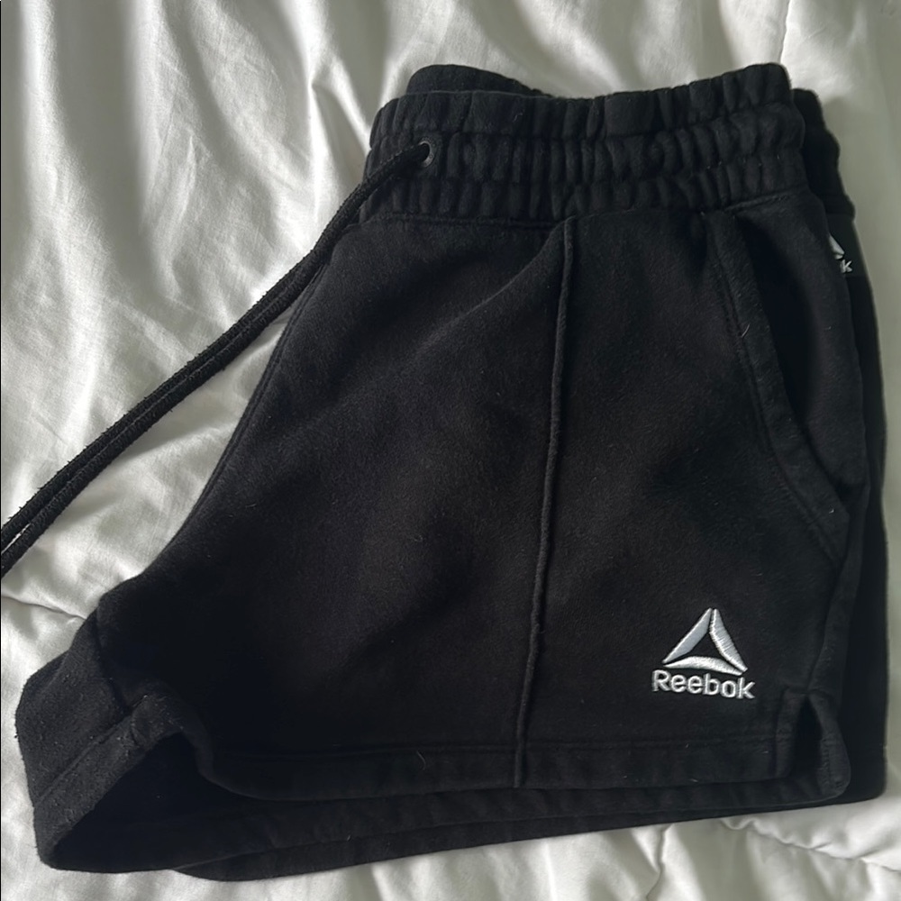 Reebok Black Sweatpants Athletic Joggers